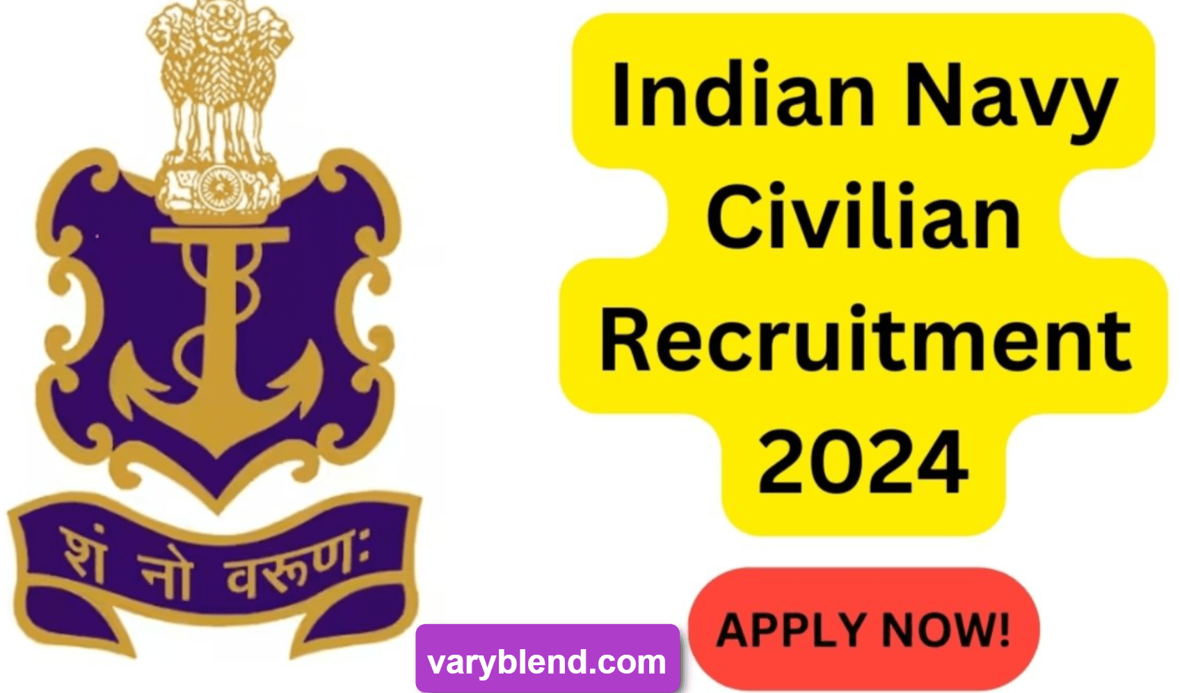 Indian Navy Civilian Recruitment 2024